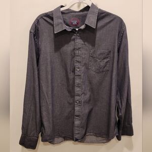 UNTUCKit Charcoal Button Down Shirt
